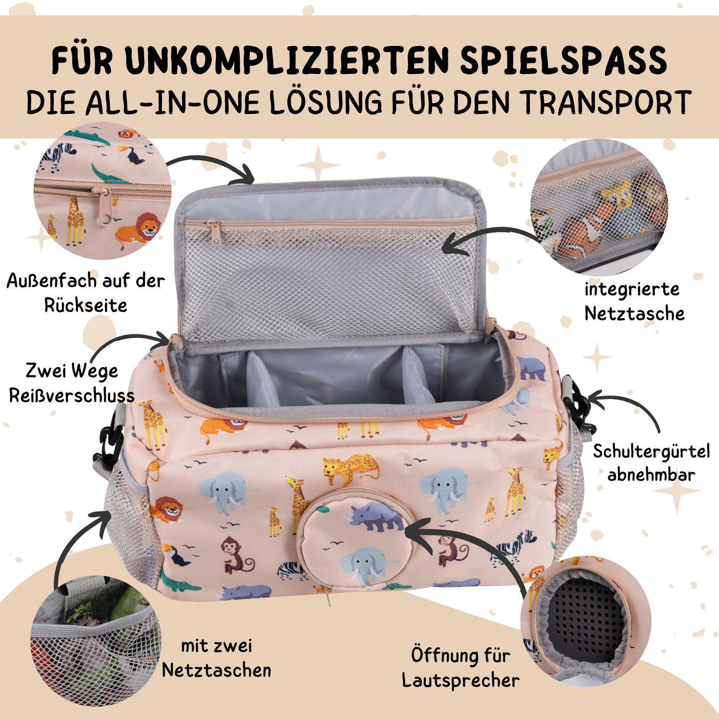 Toniebox Tasche - Safari