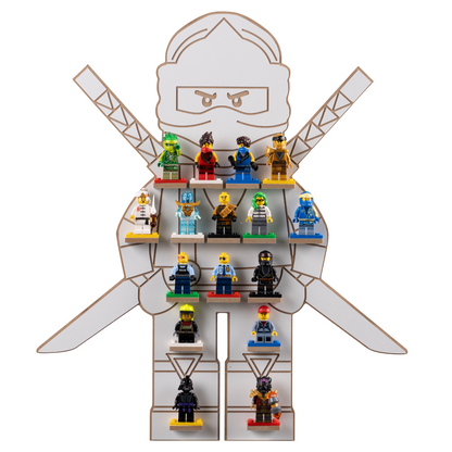 Wandregal für Lego Minifiguren