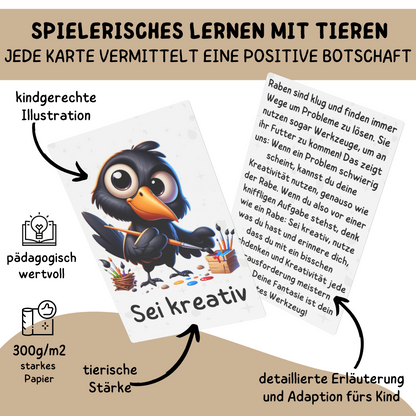 Affirmationskarten für Kinder