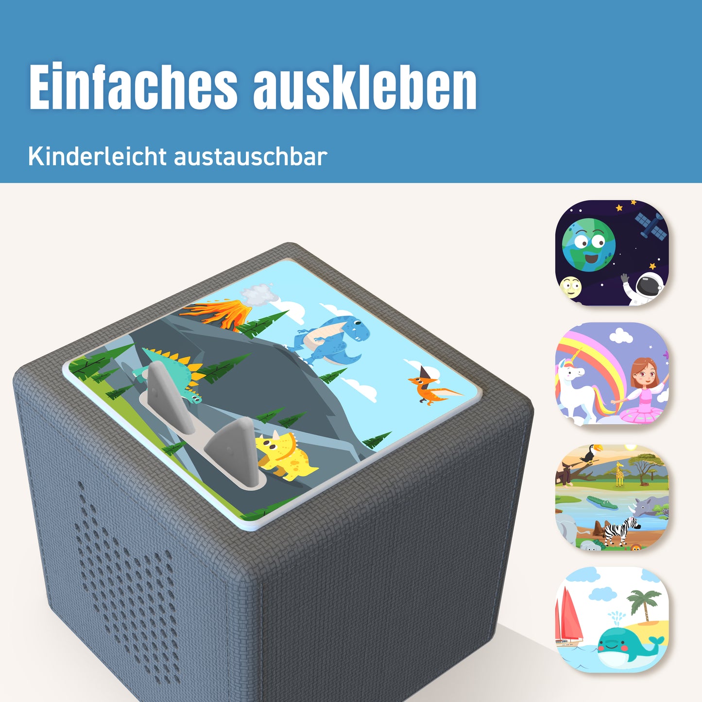 Toniebox Schutzfolie - Dino